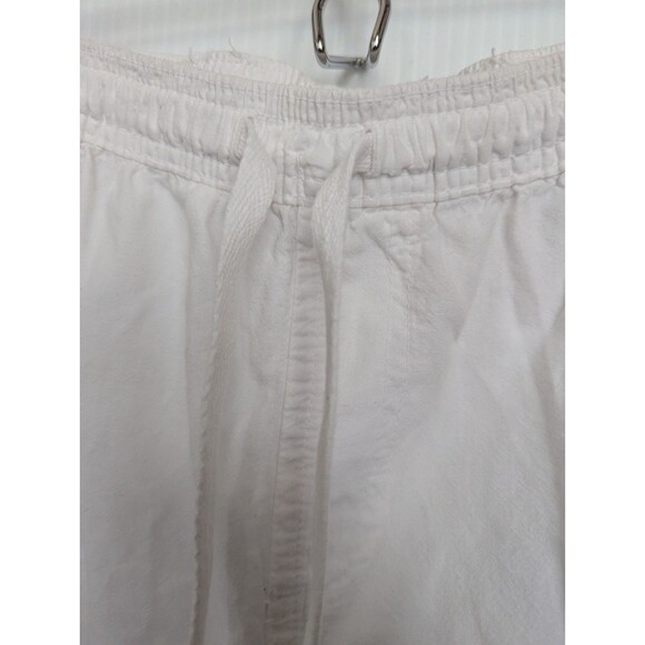 Kim Rogers Capri Pants White Womens Size Medium Cotton - Picture 4 of 10
